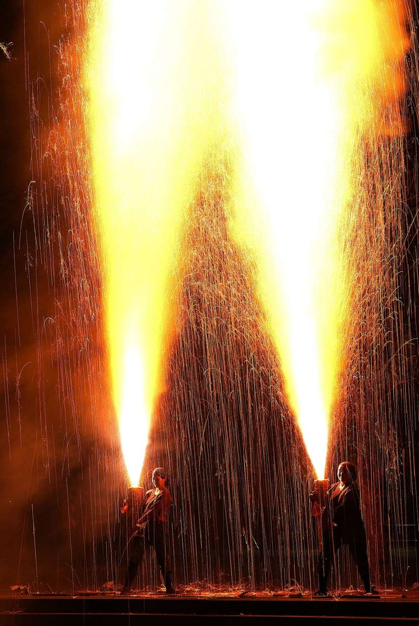 令和5年新城納涼花火大会桜淵公園