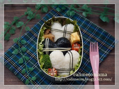 作り方 バレンタイン＊ハートのお団子ヘアGirlのキャラ弁asamiの多肉ガーデン。おおだてガーデンガイド