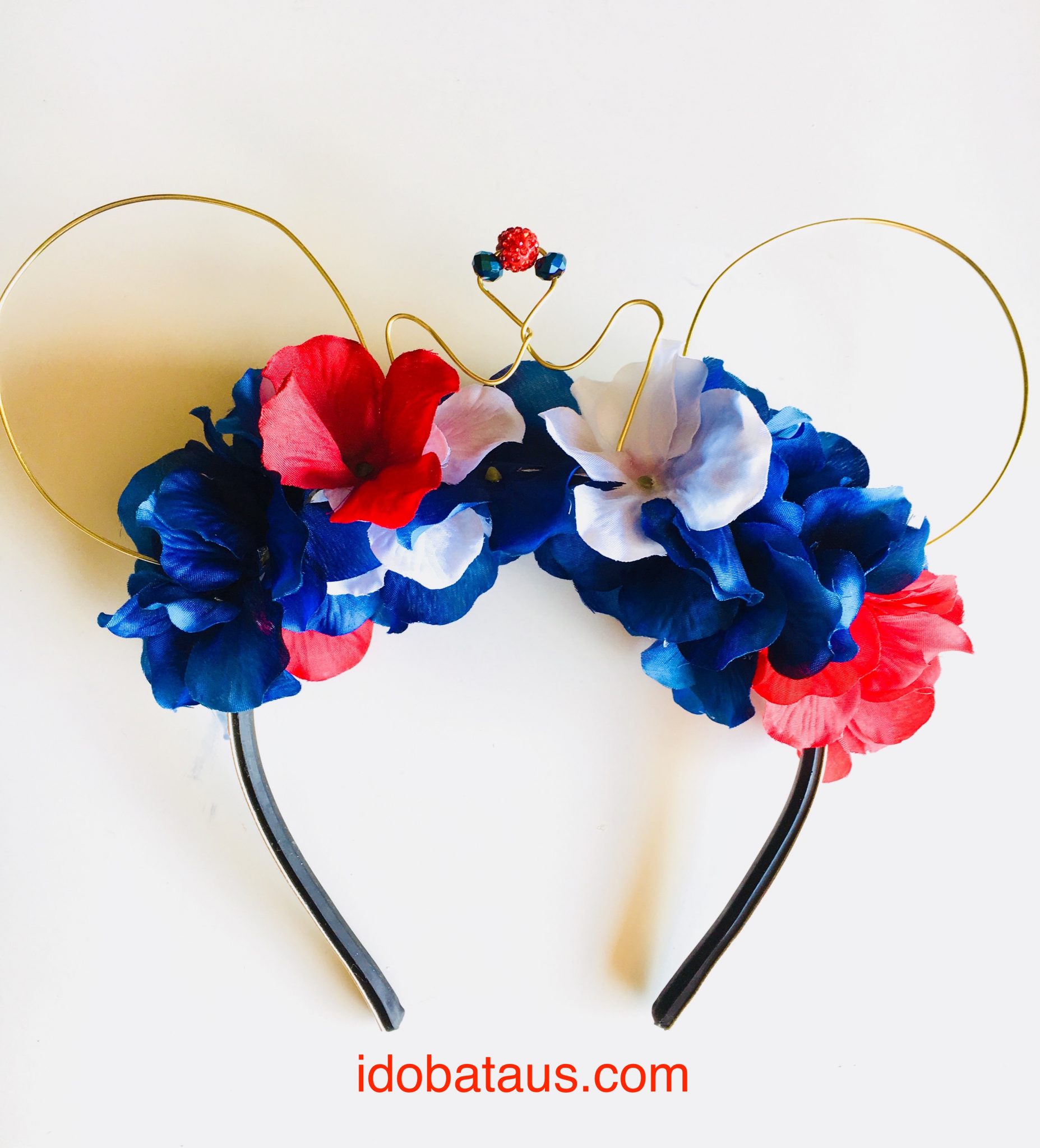 スティッチ カチューシャ 花飾り付き ディズニーのカチューシャを手作り！海外の新作が１００均