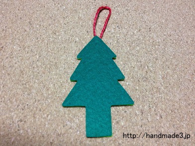 型紙付 フェルトで簡単かわいいクリスマスオーナメントの作り方!針不要!縫わないのにぷっくりかわいく作れるよ!みーママの子育てお助けblog