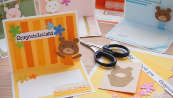 作り方：かぼちゃとおばけのハロウィンカードほわんほわん村の住人日記