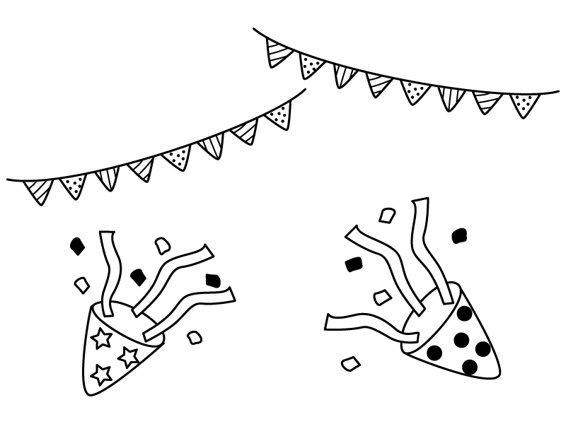 フリーイラストティーパーティーの森の動物たちパブリックドメインQ：著作権フリー画像素材集