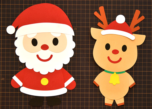 kimie gangi 12月の壁面飾り「超簡単 クリスマスツリー」ラメモール＆デコシールお花紙クリスマス飾り