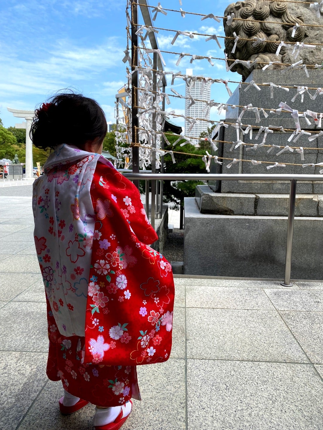 サービスショット！ 紅葉ロケーション撮影スタジオTVB 広島店前撮り・フォトウェディング