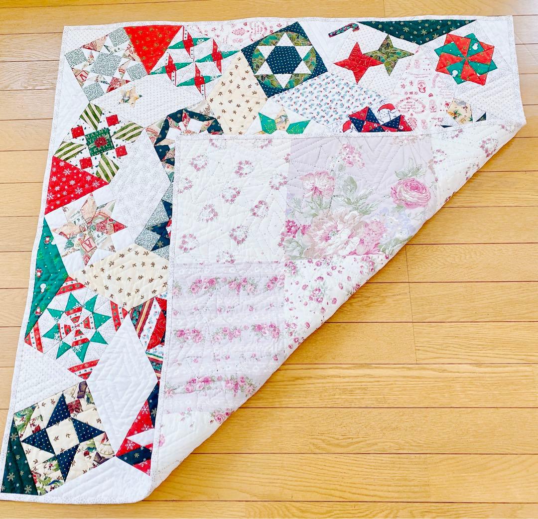 フェザードスターとログキャビンのクリスマスペストリー手作りキット 商品詳細パッチワーク、キルトの通販With Cotton ウィズコットン