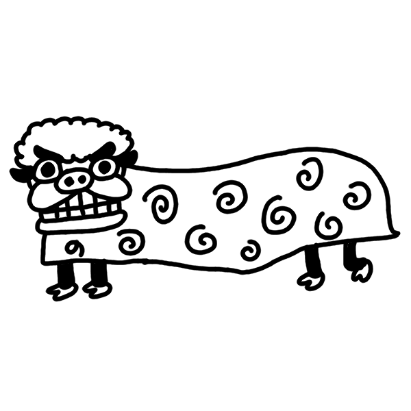 獅子舞のフリーイラスト素材 - 無料のイラスト素材 タダ絵