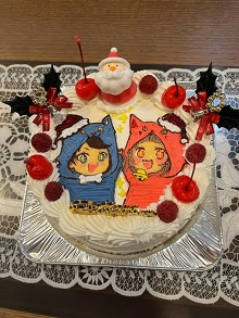 それいけ！アンパンマンチョコケーキ クリスマスパーティーキャラクターケーキ クリスマス株式会社不二家