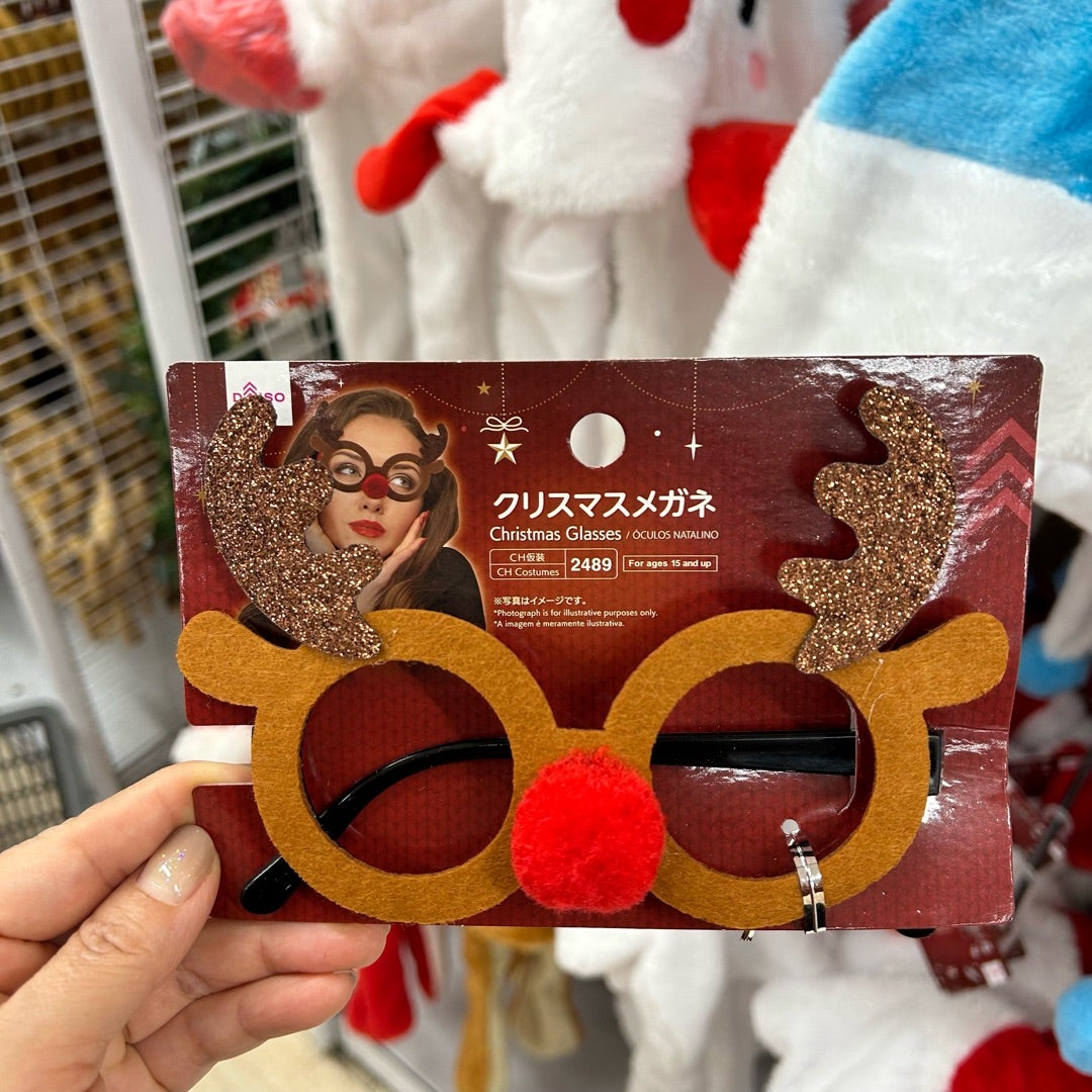 セリアのクリスマスヘアピン2個セットのレビュ