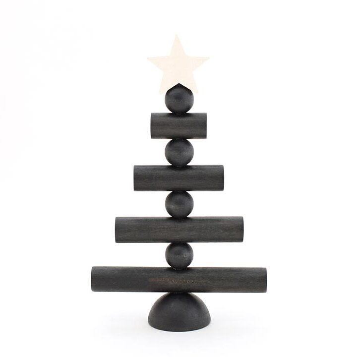 雪と装飾が施された黒いクリスマスツリーイラスト素材透過、PNGフリー画像ダウンロード - Pngtree