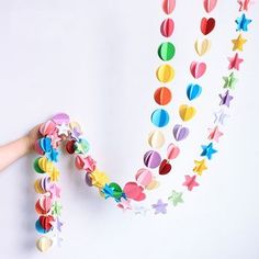 ＋ ペーパーファンぐるぐる♪ 折り紙で彩りデコレーション ＋つくること。 ＋＋ 北欧 x DIY ＋＋