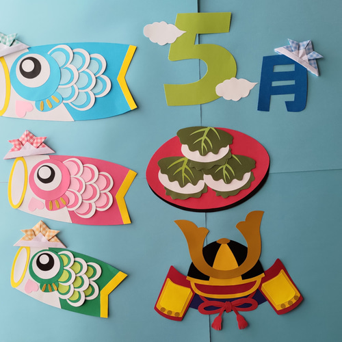 令和５年５月５日、端午の節句！こどもの日♪手描き鯉のぼり工房 hinowa