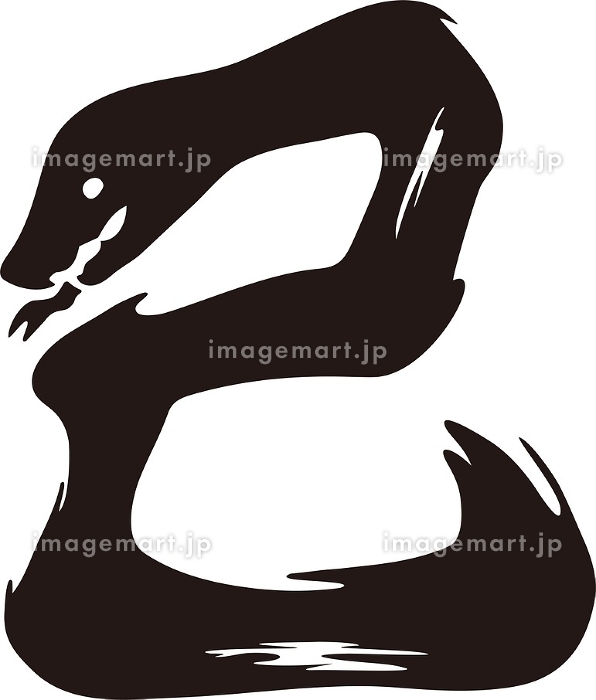 巳年 年賀状 筆TikTok