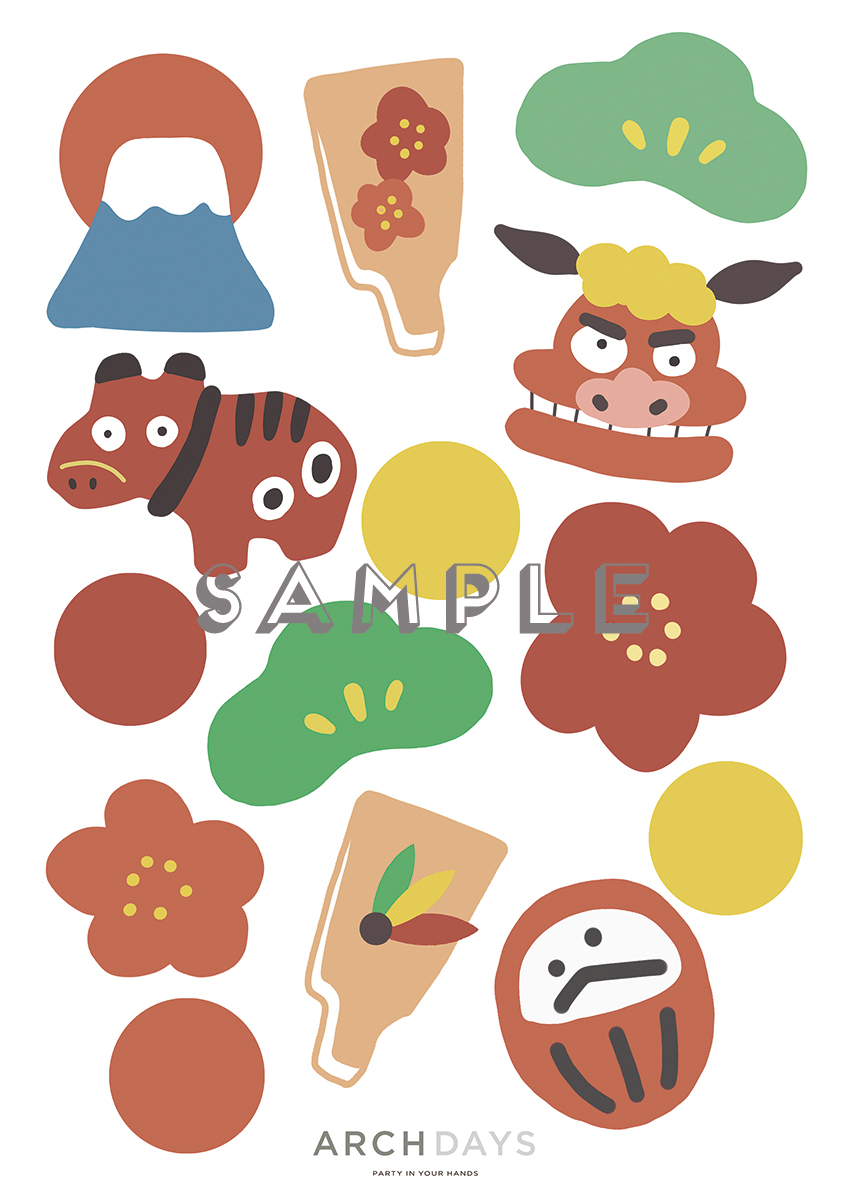 100均荷作り札で！お正月ガーランドを作ろう！ハンドメイドの作り方・アイデア暮らしニスタ