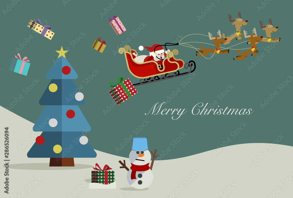 クリスマスカード トナカイのイラスト素材69800271- PIXTA