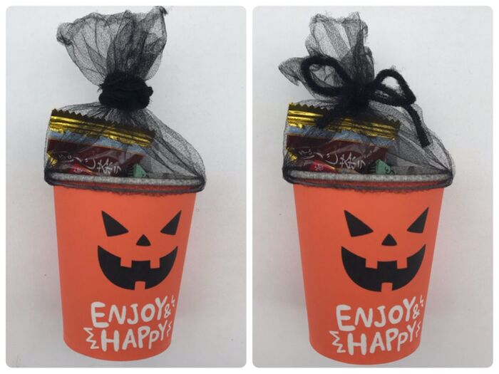 シールで簡単アレンジ！ハロウィンのラッピング方法Domani