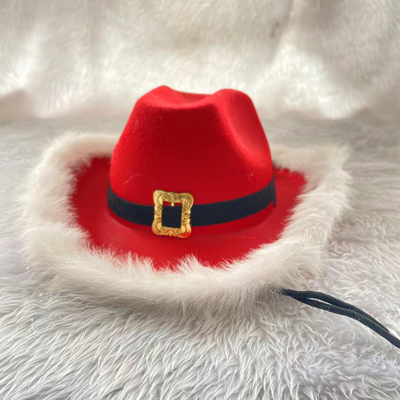 DIY Adults' Christmas Santa Claus Hat クリスマス サンタ帽子の作り方 大人用 簡単 크리스마스 어른 산타모자만들기