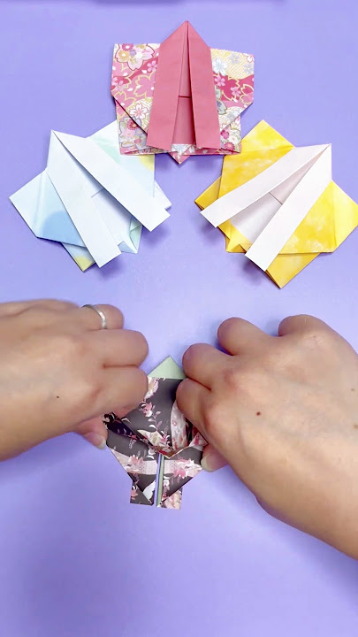 折り紙 パッとひろがる夏祭り☆後編 〜かき氷、朝顔、法被〜 – ちゃまる折り紙モンスタ