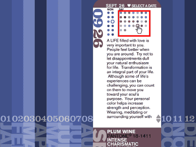 誕生日から「自分の色」と性格を知ることが出来る「誕生色占い」 - GIGAZINE