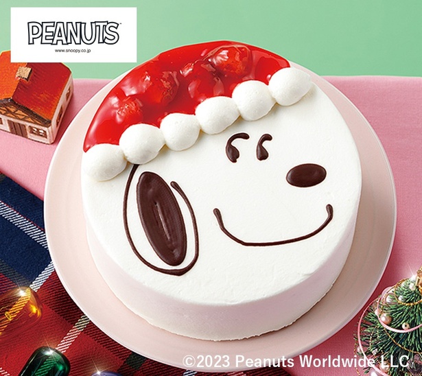 クロスステッチフレーム＜スヌーピーのクリスマスハウス＞リバティ 生地、編み物、刺繍、刺し子のことなら ホビーラホビーレ