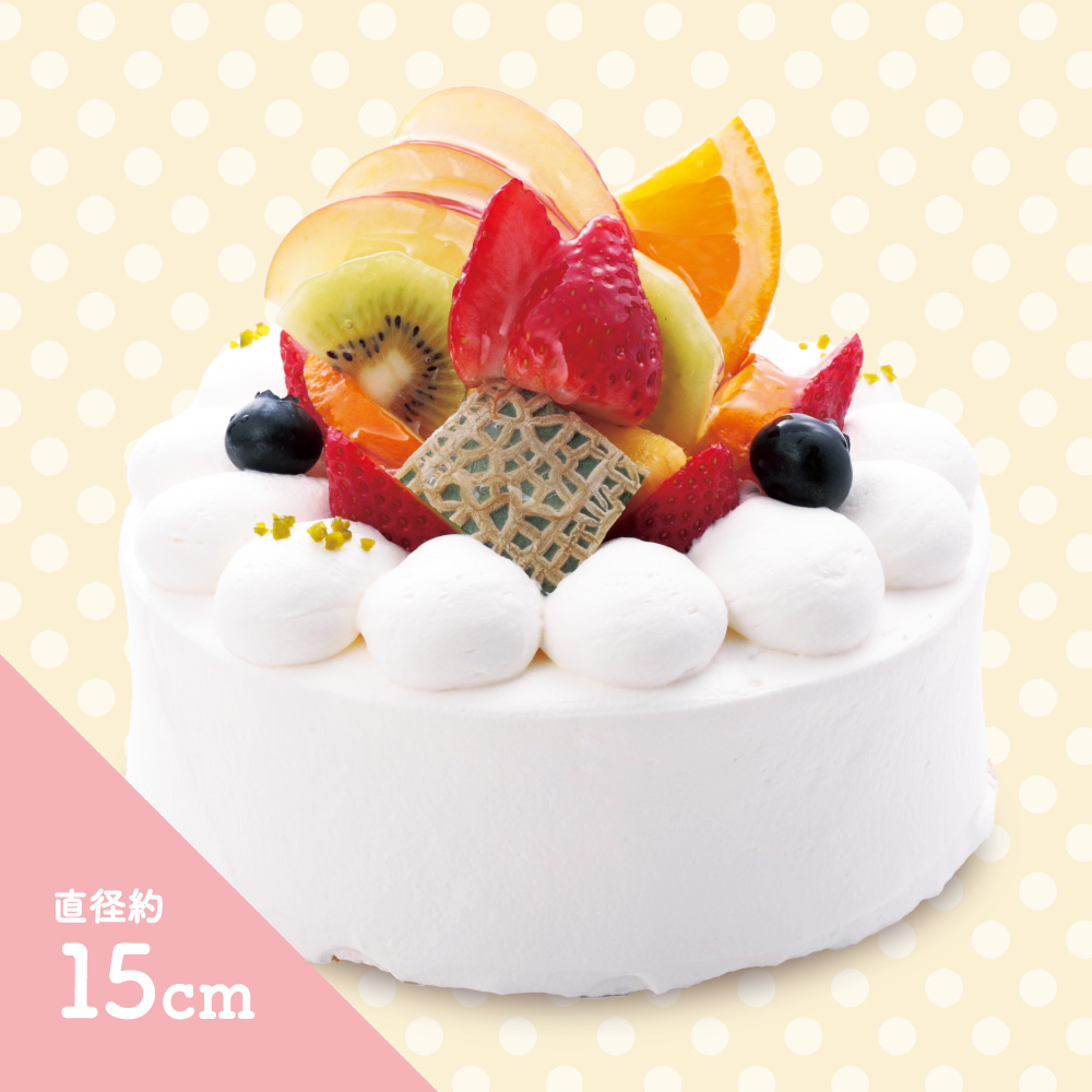 子供と作る簡単父の日フルーツデコレーションケーキ