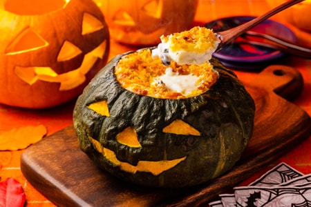 ハロウィン限定！ジャックオランタン作り体験♪ -山梨 AICAFEFARM -アイカフェファーム- リゾグラ リゾートグランピングドットコム