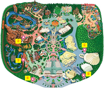 完全ガイド ディズニーランド・ディズニーシーのタバコ販売ショップ、喫煙所Discovery Disney