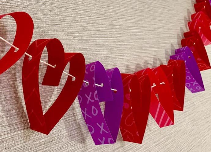 バレンタイン 飾り 16 Pcs Valentines Fabric Heart Hanging Ornaments Valentine's Day