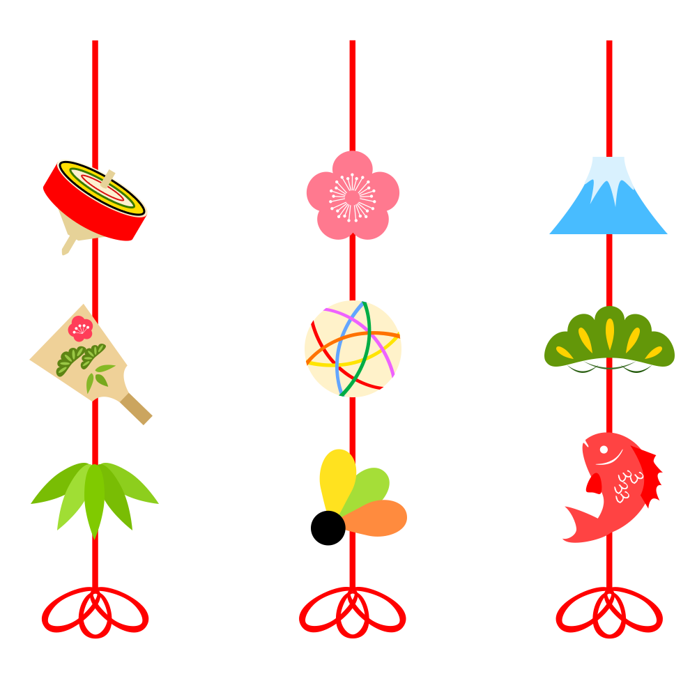 お正月・お年玉のイラスト無料のフリー素材 イラストエイト