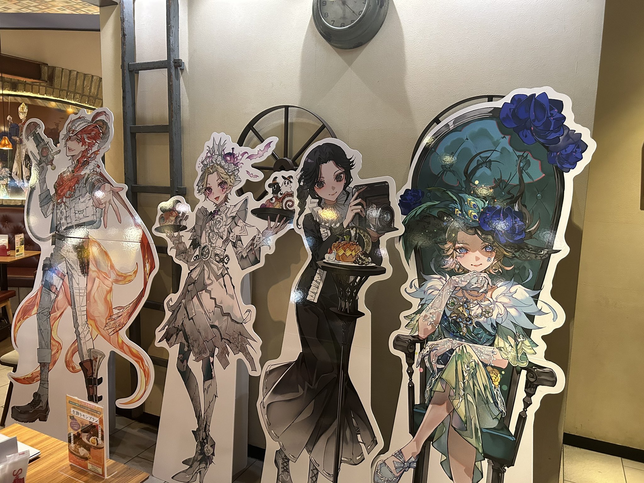 第五人格 スイパラ バトラーズカフェ ハロウィン 特典 全種セット 第五人格 スイパラ バトラーズ