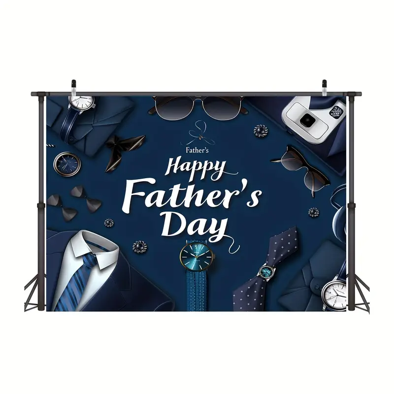 写真がたくさん使われた父の日のおすすめ向けバナーの無料バナーテンプレート 14022 - デザインAC