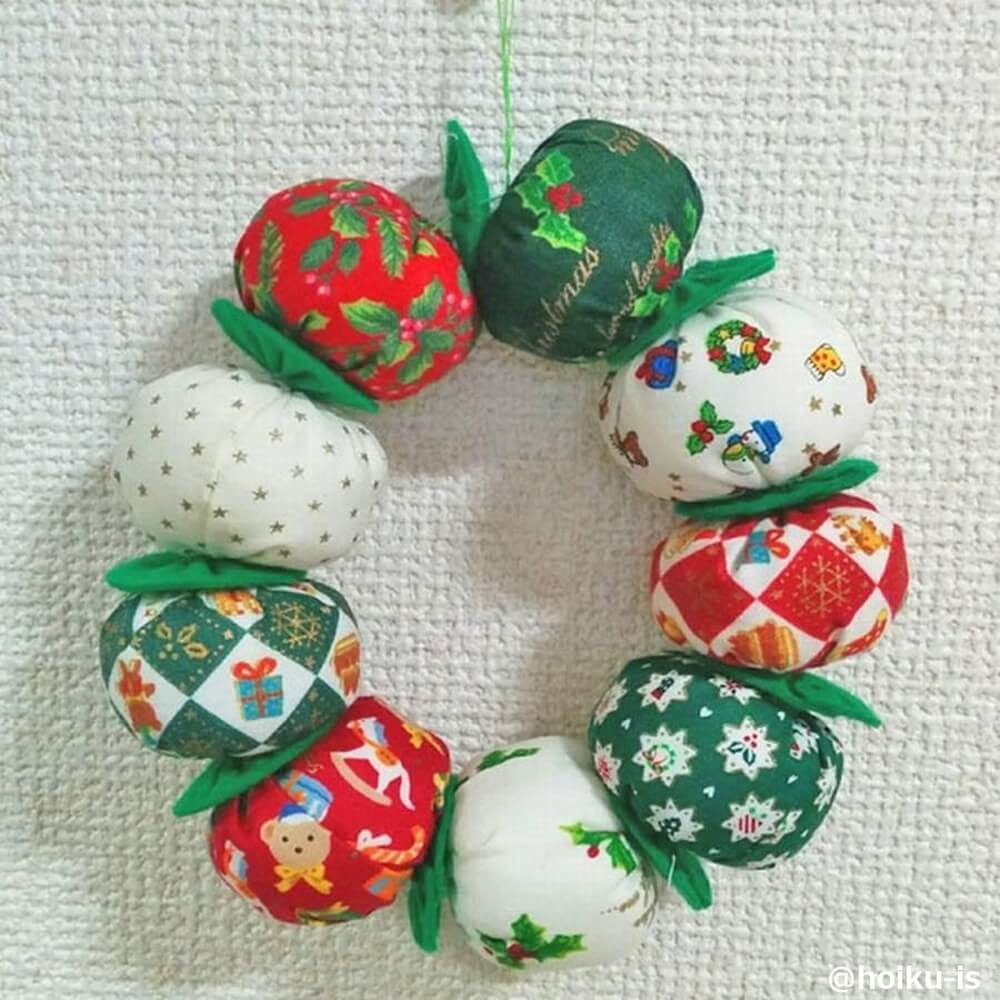 布のクリスマスツリー☆２０１４♪ - インテリア小物