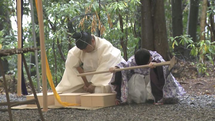 伊勢神宮、式年遷宮最初の祭典「山口祭」「木本祭」 伐採と搬出の安全祈願 - 伊勢志摩経済新聞
