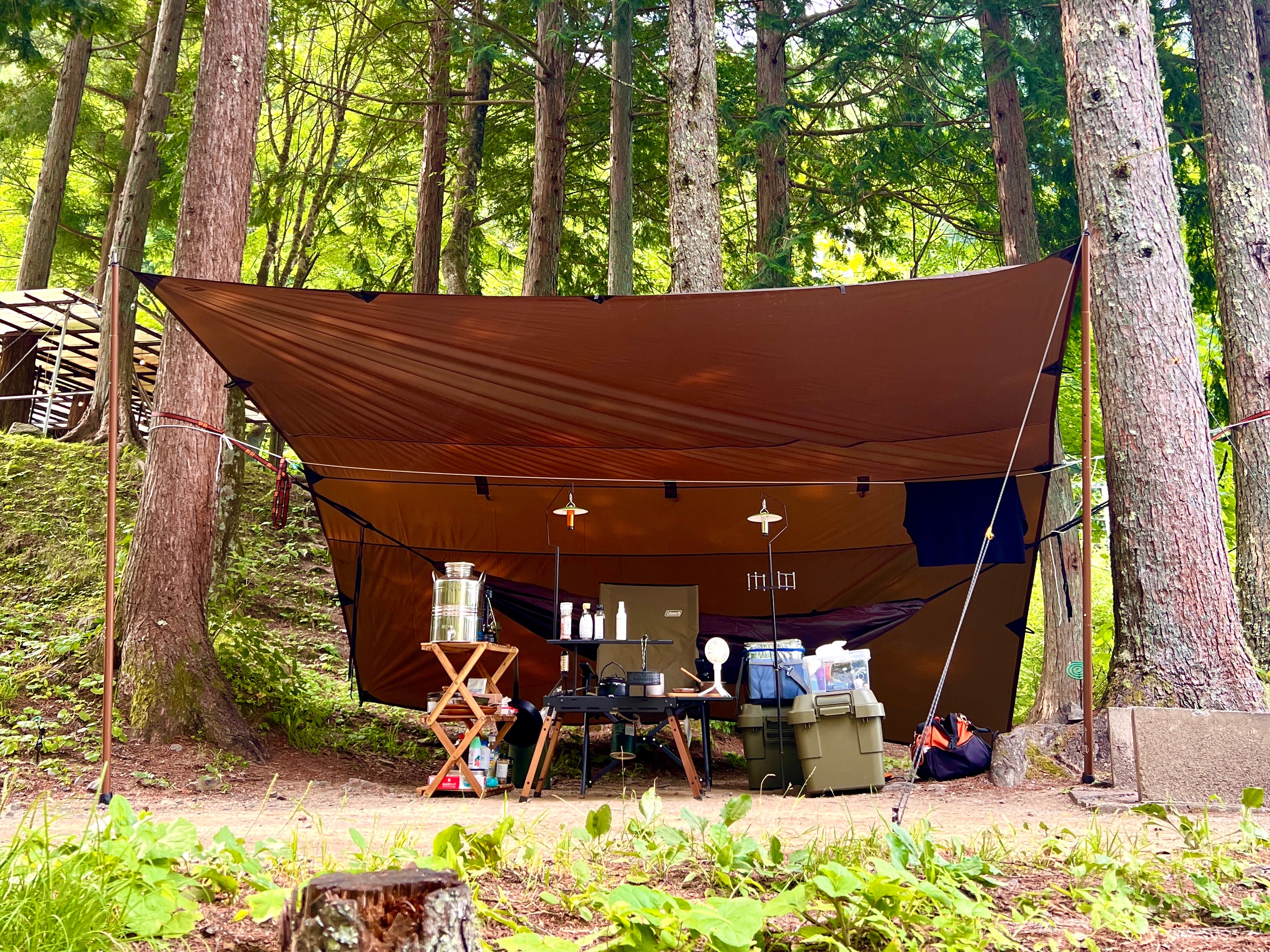 お盆休みの満員キャンプ場 休暇村裏磐梯 -夏休み2019-BAMBI CAMP