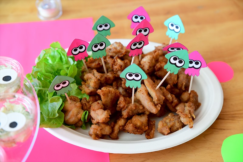 スプラトゥーン3風☆お誕生日の飾り付けSaya's Happy DiaryCarpe Diem