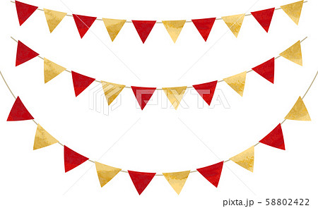 型紙 お正月ガーランドたも元保育士ママの製作アイデア⭐️