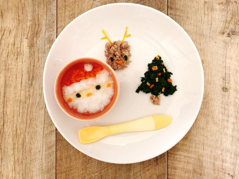 キッズクリスマスプレート