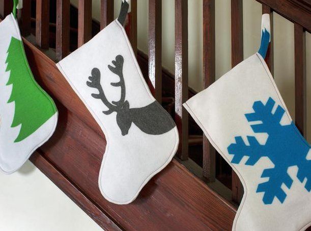 SEOタイトル：フェルトで作るサンタブーツ 無料型紙＆作り方 手作りおままごと手芸＊あまなつのフェルトキッチン＊