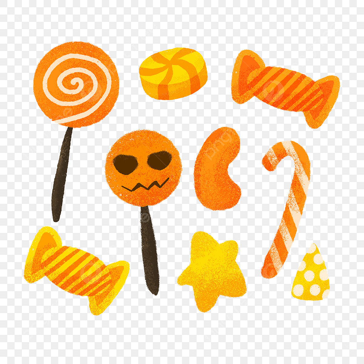ハロウィンのお化けのカップケーキのイラスト無料のフリー素材 イラストエイト