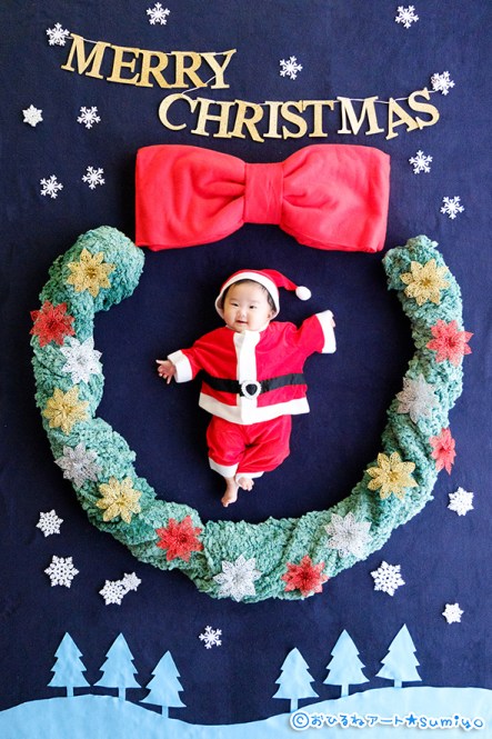 シルバニアファミリー 赤ちゃん クリスマス お昼寝アート 飾り ハンドメイド - メルカリ