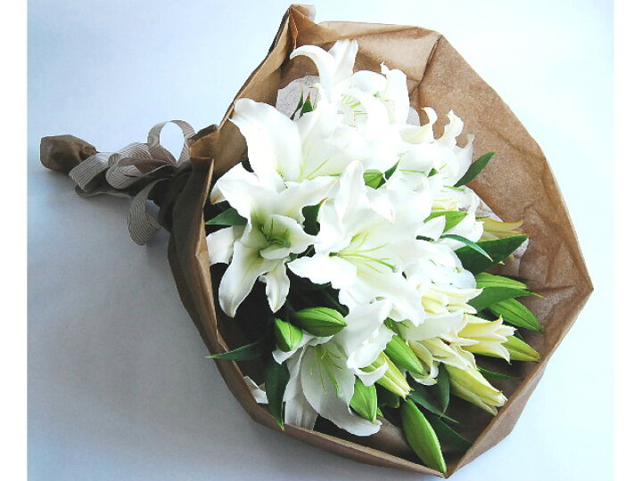 Amazon百合 ユリ 花束 ブーケ 造花 枯れない花 人工観葉植物 ドライフラワー フラワーアレンジメント インテリア 部屋 喫茶店 リビングテーブル台 置物 飾る 撮影道具 母の日 ギフト プレゼント おしゃれ造花 オンライン通販