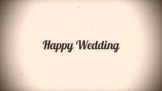 結婚式プロフィールムービー素材お洒落で可愛い装飾30選