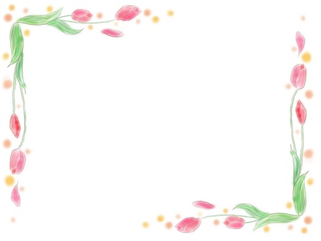 春の花の背景フレーム カラフルな水彩のイラスト枠 縦 のイラスト素材110581538- PIXTA