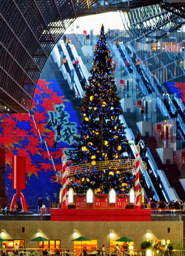 京都のライトアップ2018 京都駅ビル クリスマスイルミネーション2018ガイドブックに載らない京都