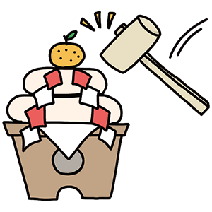 鏡餅イラスト 無料フリー素材Good