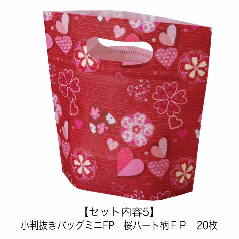 ねこのギフトバッグ 5枚入 マチあり紙袋 ペーパーバッグ ラッピング袋 猫 動物 可愛い クリスマスギフト バレンタインPiN