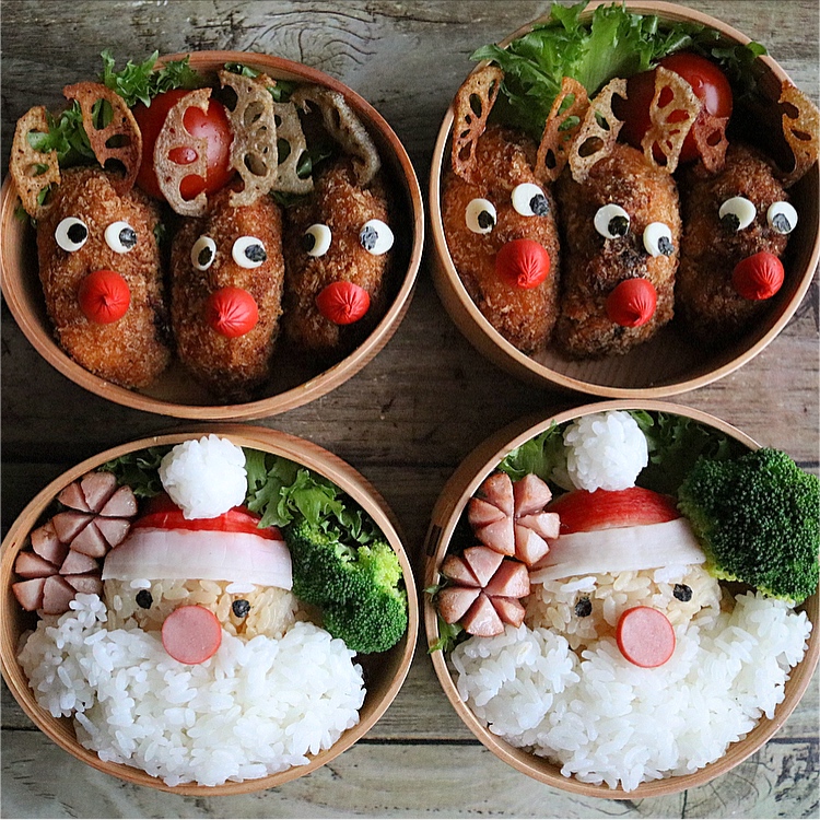 基本からアレンジまで！思わずつくりたくなる「キャラ弁 クリスマス おかず」のレシピ集クックパッド