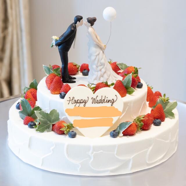 ウェディングケーキのアクセントに♡おしゃれで可愛いケーキトッパーピア花－PIAHANA－