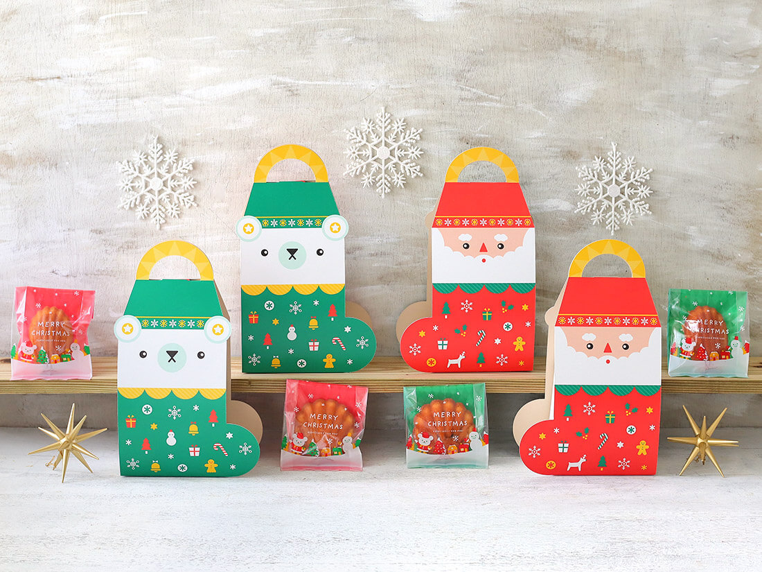 毛糸をあしらったクリスマスブーツ飾り 製作壁面 保育士・幼稚園教諭のための情報メディア ほいくis ほいくいず