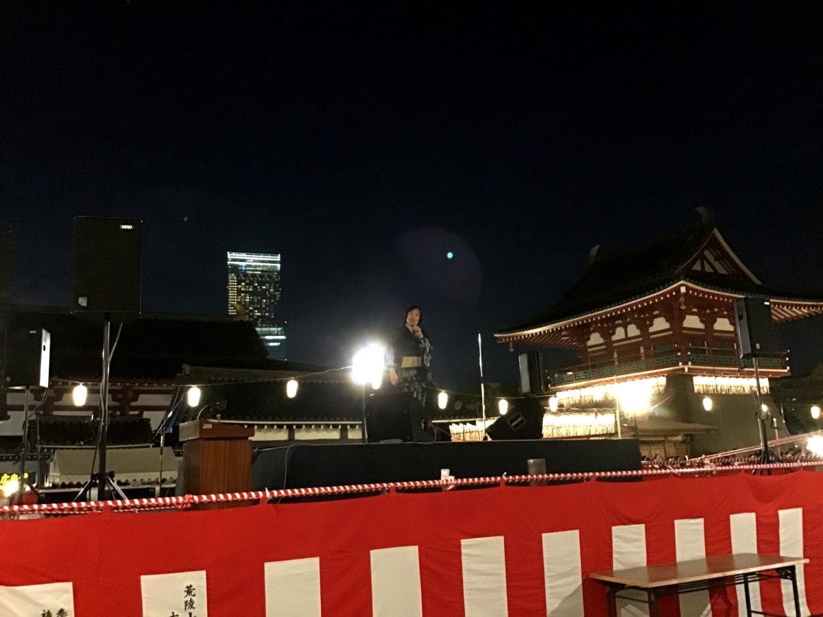 四天王寺 盆踊り 屋台TikTok