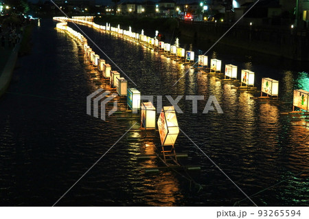 古利根川流灯まつりを彩る、飾り灯ろう。参加者募集